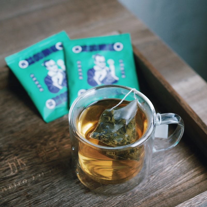 Shanlinxi Oolong tea bag / 8 pieces - ชา - อาหารสด สีน้ำเงิน