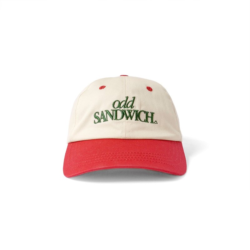 odd CIRKUS × RFW odd SANDWICH HAT 復古棒球帽 - 帽子 - 棉．麻 白色