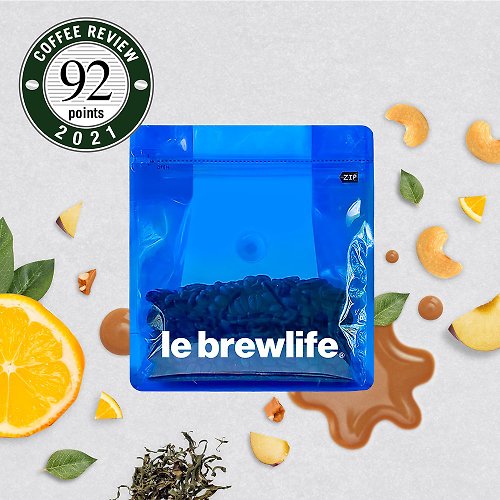 le brewlife 樂步 |限量|Coffee Review 92分 頂級牙買加藍山No.1咖啡豆200g