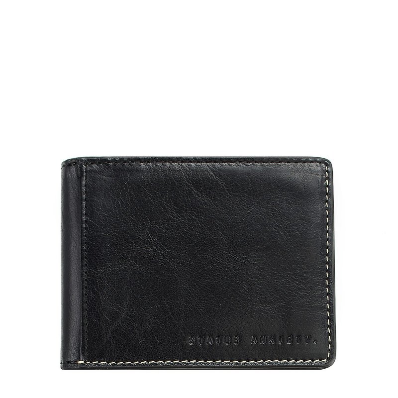 ETHAN Money Clip/Card Clip_Black / Black - Card Holders & Cases - Genuine Leather 