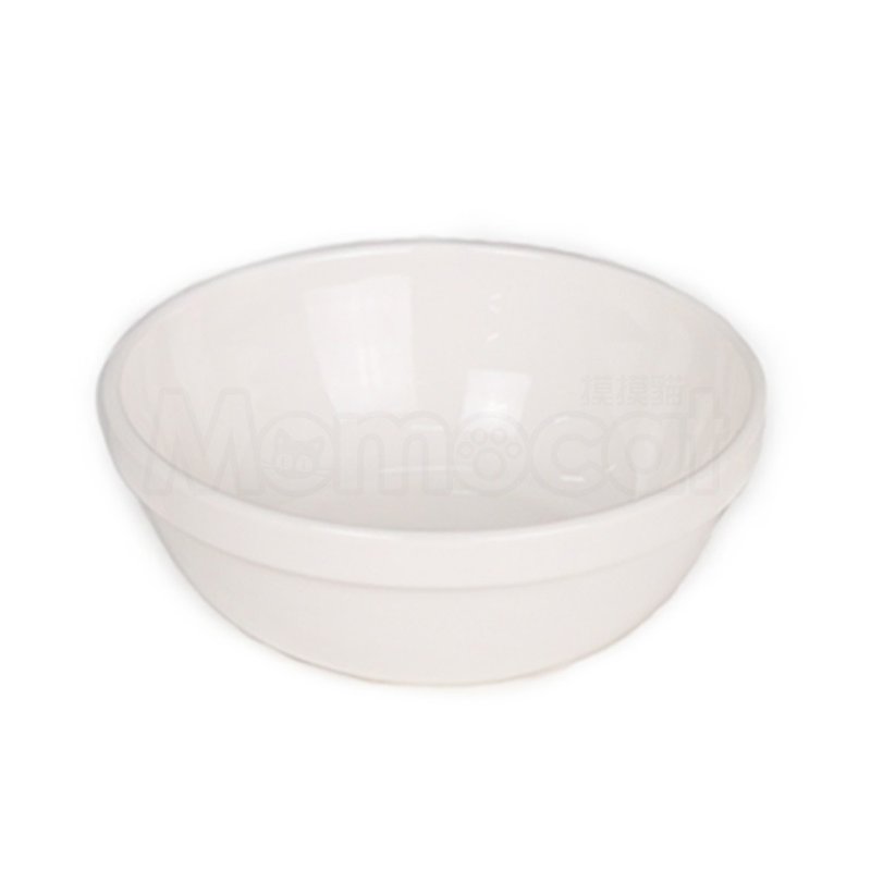 【MOMOCAT】No.3 Reinforced Porcelain Bowl - Pet Bowls - Pottery 