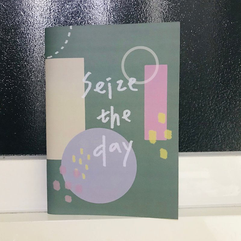 A5 Notebook - Seize the day - Notebooks & Journals - Paper Green