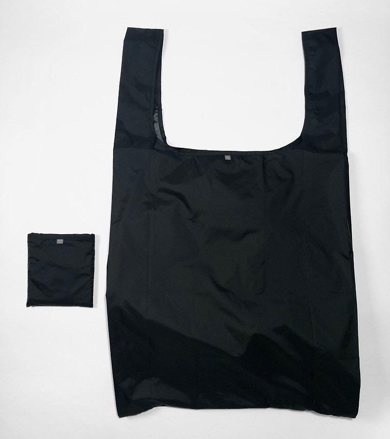 U5 reusable bag / Jet Black - กระเป๋าถือ - เส้นใยสังเคราะห์ สีดำ