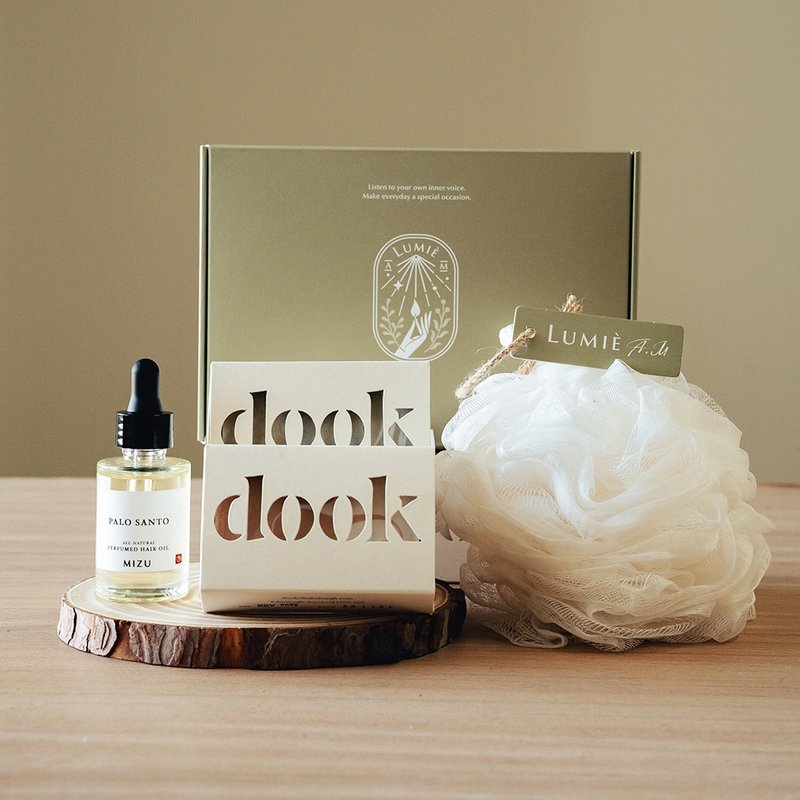 [Gift box recommendation] Seasonal maintenance gift box (repair oil + handmade salt soap)_comes with gift box and carrying bag - Travel Kits & Cases - Essential Oils Green