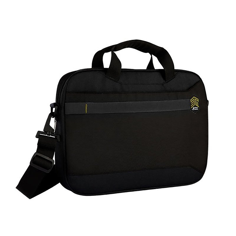 [STM]Chapter Brief 13吋Resistance and Splash-proof dual-purpose laptop briefcase (black) - Briefcases & Doctor Bags - Other Man-Made Fibers Black