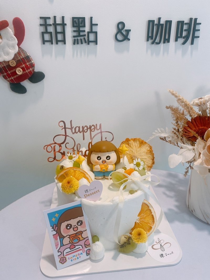 Customized cake for Shimei doll cake, super cute cake, birthday cake, doll dessert - เค้กและของหวาน - อาหารสด 