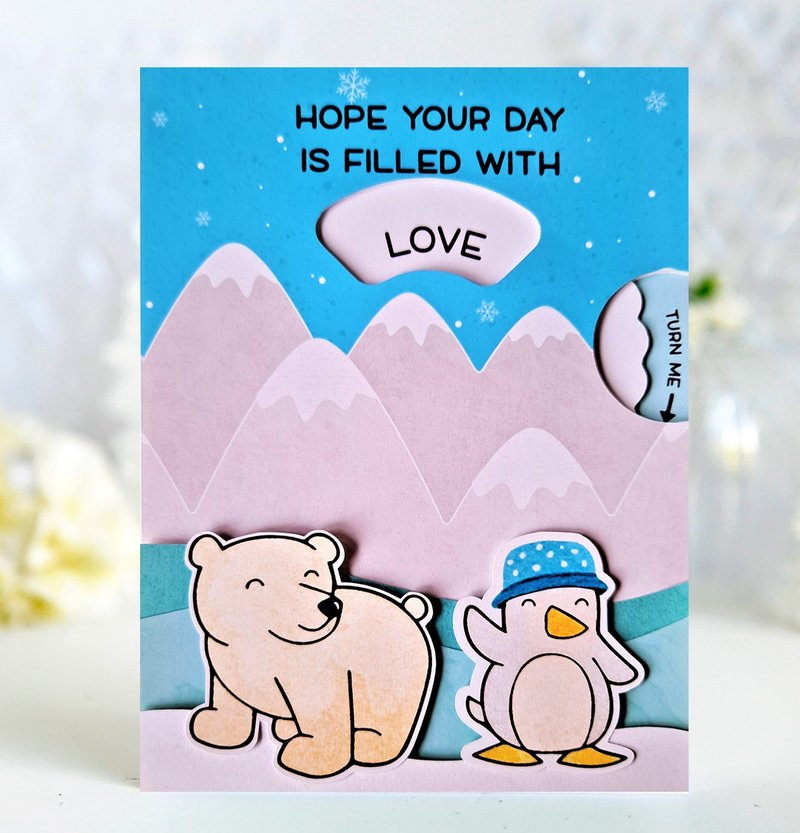 interactive greeting card - การ์ด/โปสการ์ด - กระดาษ หลากหลายสี