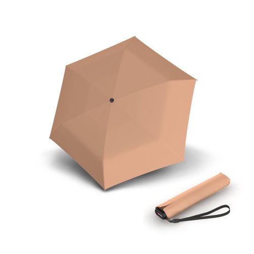 Knirps Taiwan 【Knirps德國紅點傘】US.050 極致扁型設計摺疊傘-Peach