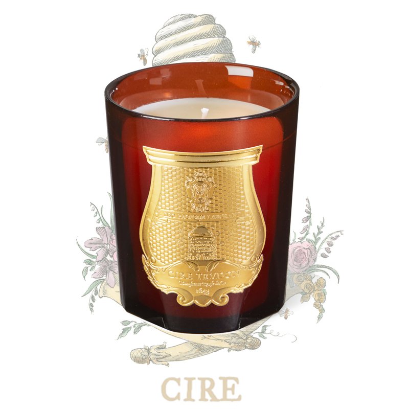 Cire Trudon 蜂蠟香氛蠟燭 - 香氛蠟燭/燭台 - 玻璃 紅色