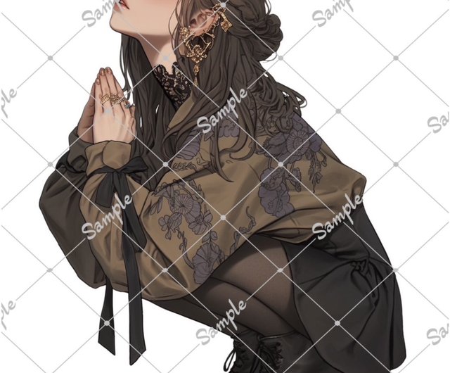 オリジナル人物ステッカー - ショップ ୨୧ XoXo shop ୨୧