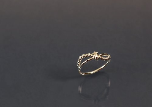 Maple jewelry design 線條系列-曲線感925銀戒