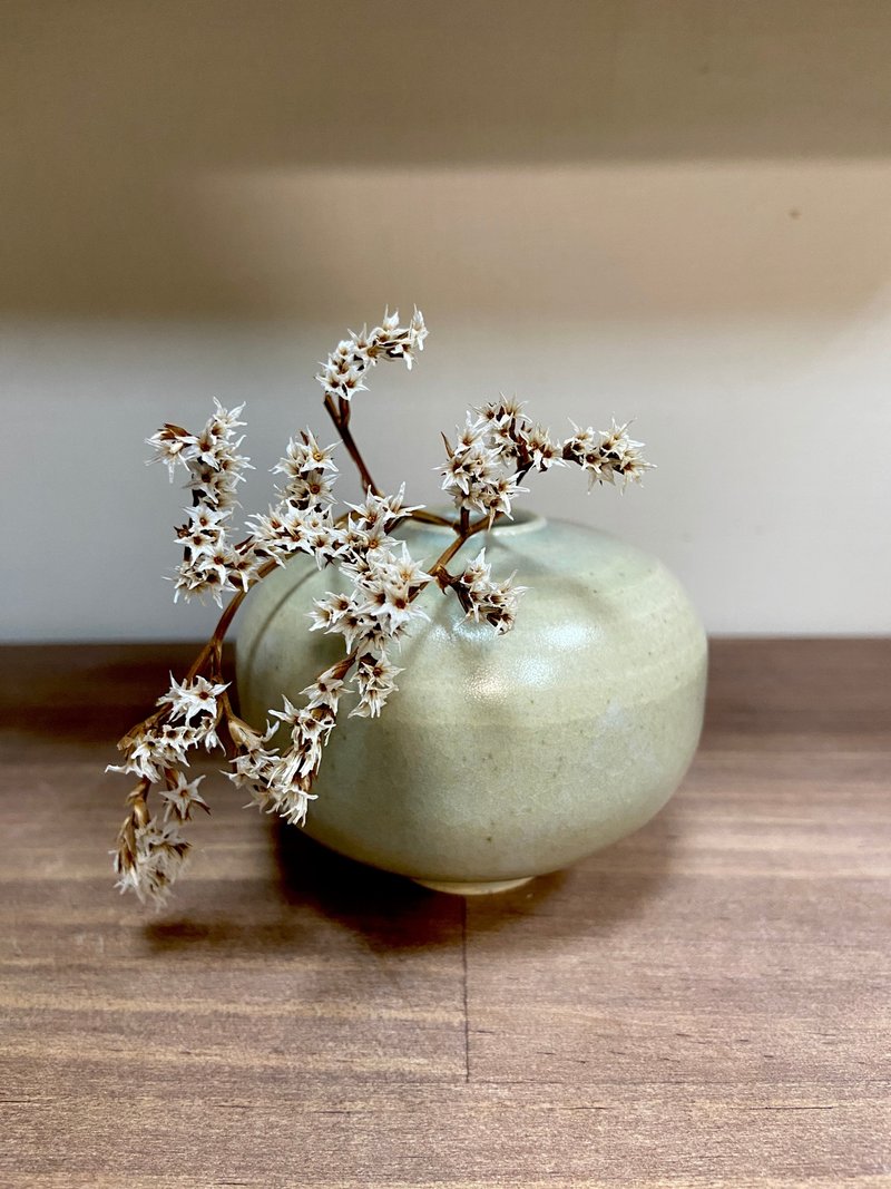 小青—青瓷小花器 - 花瓶/花器 - 瓷 綠色