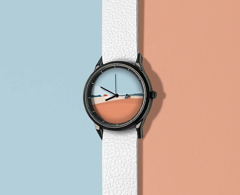 【Illustration Watch】Good time with you 【Love story1】 - Women's Watches - Other Metals Multicolor