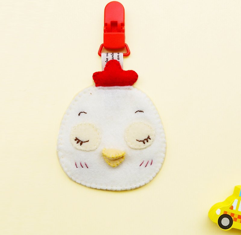 DOMOMO shy chicken baby handmade shape peace symbol amulet. Yushou set - ของขวัญวันครบรอบ - ไฟเบอร์อื่นๆ สีเหลือง