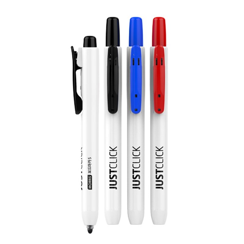 Morris Just Click Ultra-Thin Press-Type Whiteboard Pen S - Ballpoint & Gel Pens - Plastic 