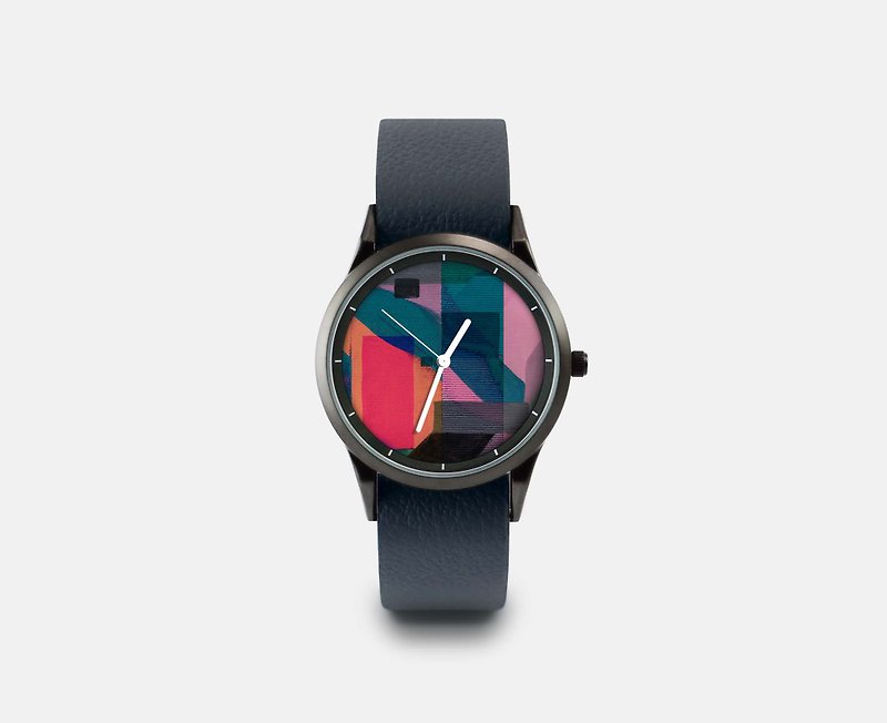 【Illustration Watch】Palette #2 - นาฬิกาผู้หญิง - โลหะ สีแดง
