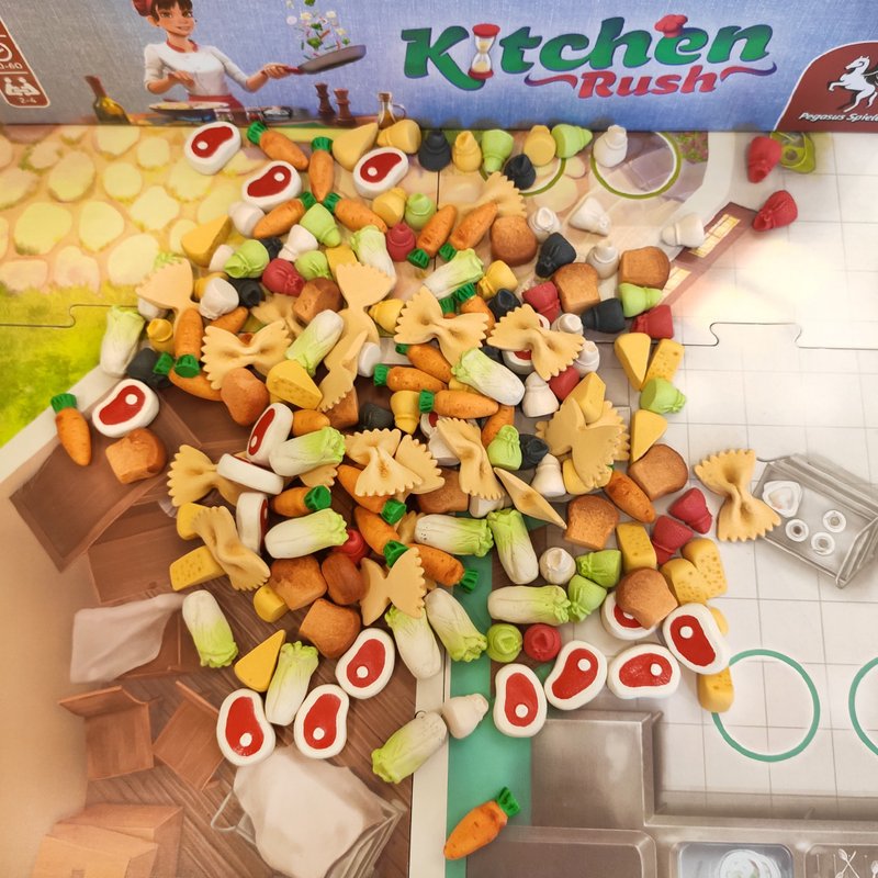 豪華代幣與 Kitchen Rush 棋盤遊戲相容 - 桌遊/卡牌 - 其他材質 
