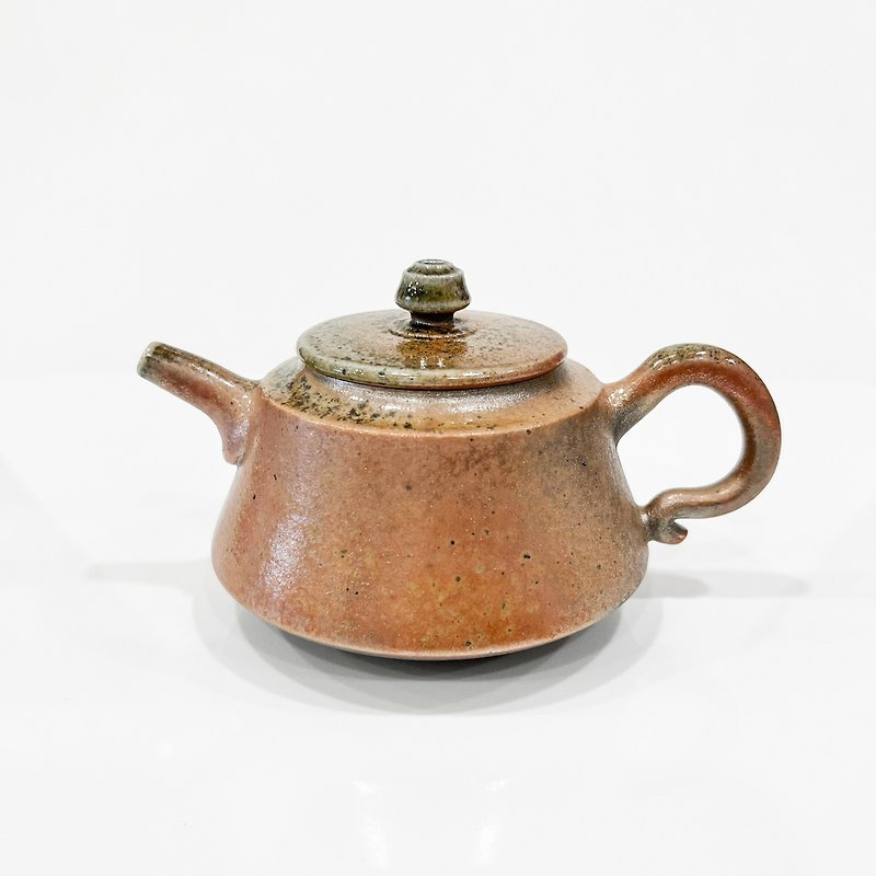 柴燒壺 - 茶壺/茶杯/茶具 - 陶 橘色