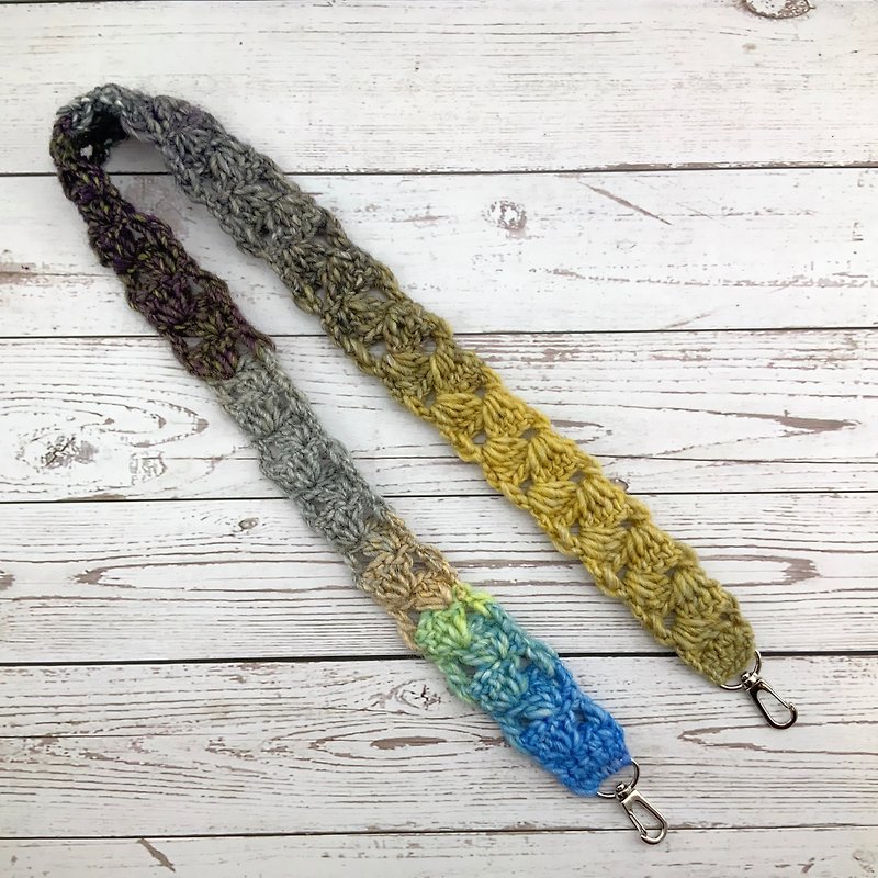Colorful. Hand crocheted. Mobile Phone Straps. - Lanyards & Straps - Cotton & Hemp 