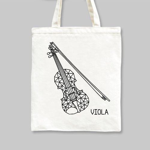 想要設計 WD 樂器風格手提袋-中提琴 經典/夜光