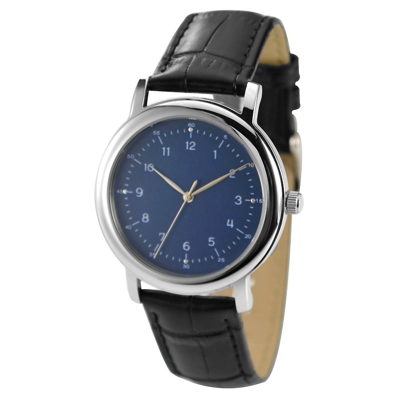 Minimalist Small Numbers Watch Blue Face Free Shipping Worldwide - Women's Watches - Other Metals Blue