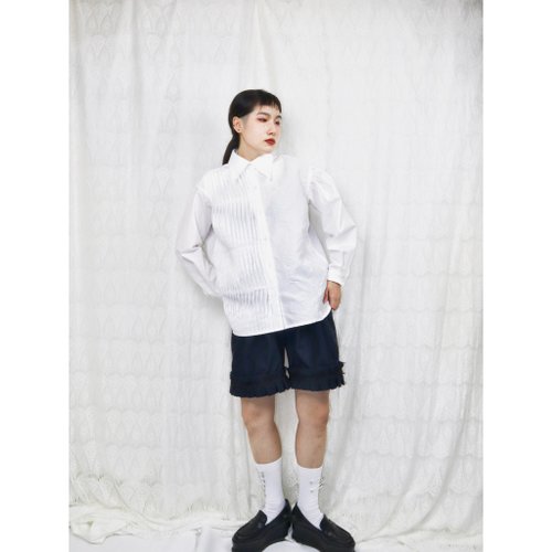 naminami design shirt 4007 white meikeiin original design handmade