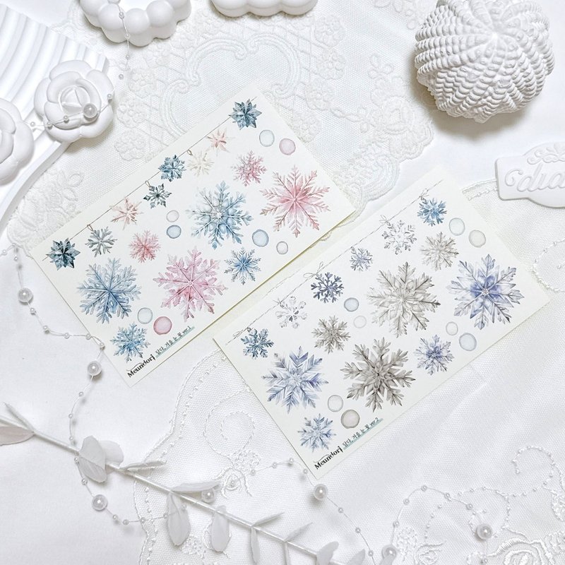 Full of winter - Snowflake paper sticker - Stickers - Paper 