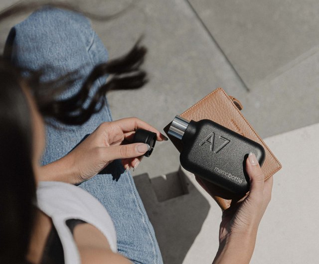 メモボトル A7 250mlステンレスノート薄型ケトル（ブラック