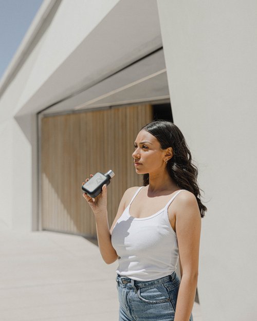 メモボトル A7 250mlステンレスノート薄型ケトル（ブラック