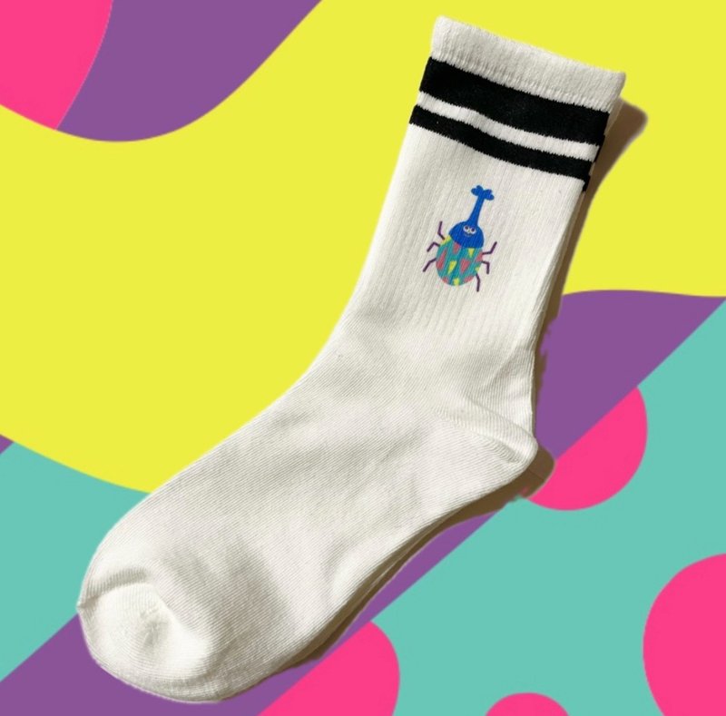 カブトムシ　靴下 - 襪子 - 棉．麻 多色