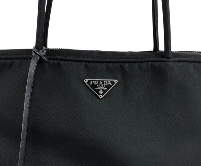 VINTAGE●PRADA●プラダ トップハンドルトートバッグ PRADA - 値下 PRADA プラダ ナッパアンティーク ミニポケット