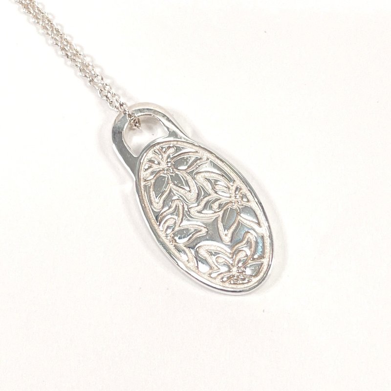 Tiffany & Co. Necklace Pendant GO WOMEN 2013 Lily Silver 925 Accessories Jewelry Newly Refinished - Necklaces - Sterling Silver Silver