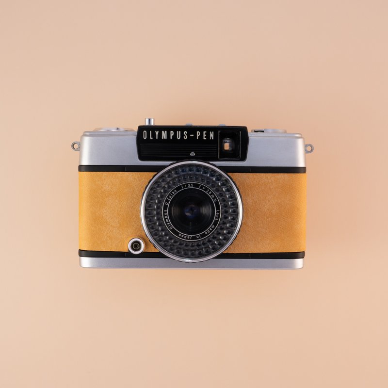 ヴィンテージ OLYMPUS PEN EE-3 Natural ナチュラル - 相機/拍立得/底片相機 - 其他金屬 橘色