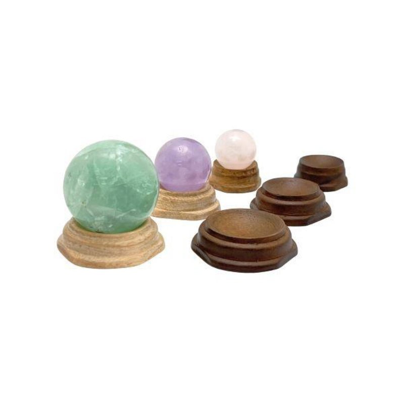 木質圓球架 L 2色 - 居家收納/收納盒/儲物盒 - 木頭 咖啡色