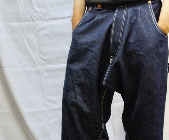Trial price product Normal sarouel denim pants 101 - Shop shinobu