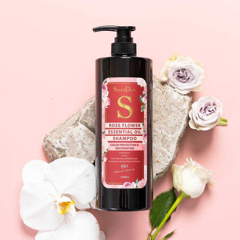【Landu ScentDom】Rose Essential Oil Shampoo (Color Protection and Water Lock)│Brand Direct - แชมพู - วัสดุอื่นๆ 