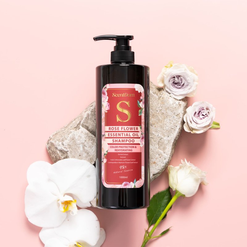 【蘭都ScentDom】玫瑰花香精油調洗髮露(護色鎖水)│品牌直營 - 洗髮精/餅/皂 - 其他材質 
