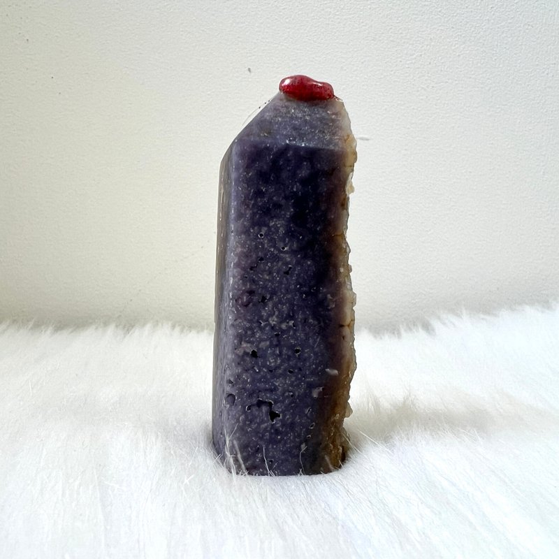葡萄石柱 | 水晶 | 水晶柱 | 水晶擺件 - 擺飾/家飾品 - 水晶 紫色