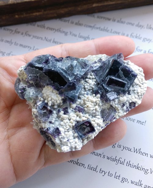 石話石說 Alice Jewelry Fluorite 內蒙產地 幻影螢石 水晶共生 天然礦石 原礦