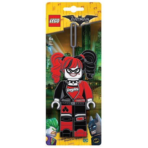 LEGO樂高LED燈系列／文具系列 LEGO 樂高蝙蝠俠電影 - 小丑女行李吊牌
