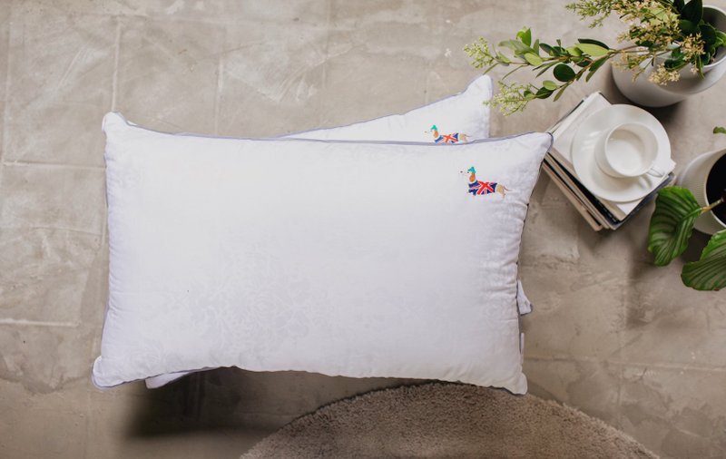 Classic Anti-Hidden Good Sleep Washing Pillow - Pair - หมอน - ผ้าฝ้าย/ผ้าลินิน 