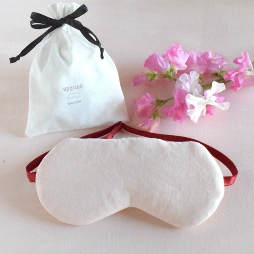 日本眼罩專賣店 upgrand 日本眼罩 Spring Pink|有附收納袋|免費禮品包裝|結婚