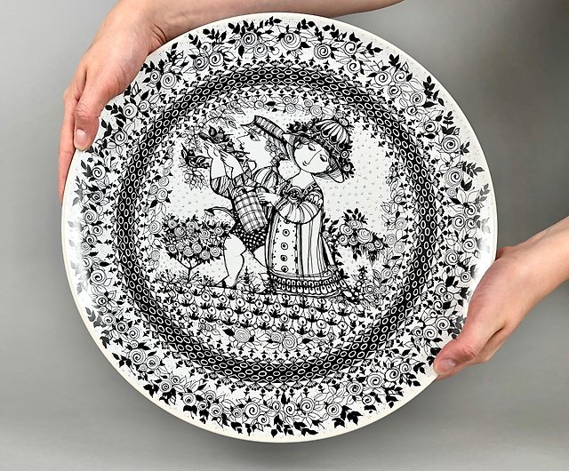 最安値豊富なローゼンタール　スタジオライン　ビョルン・ヴィンブラッド飾り皿　大皿 工芸品