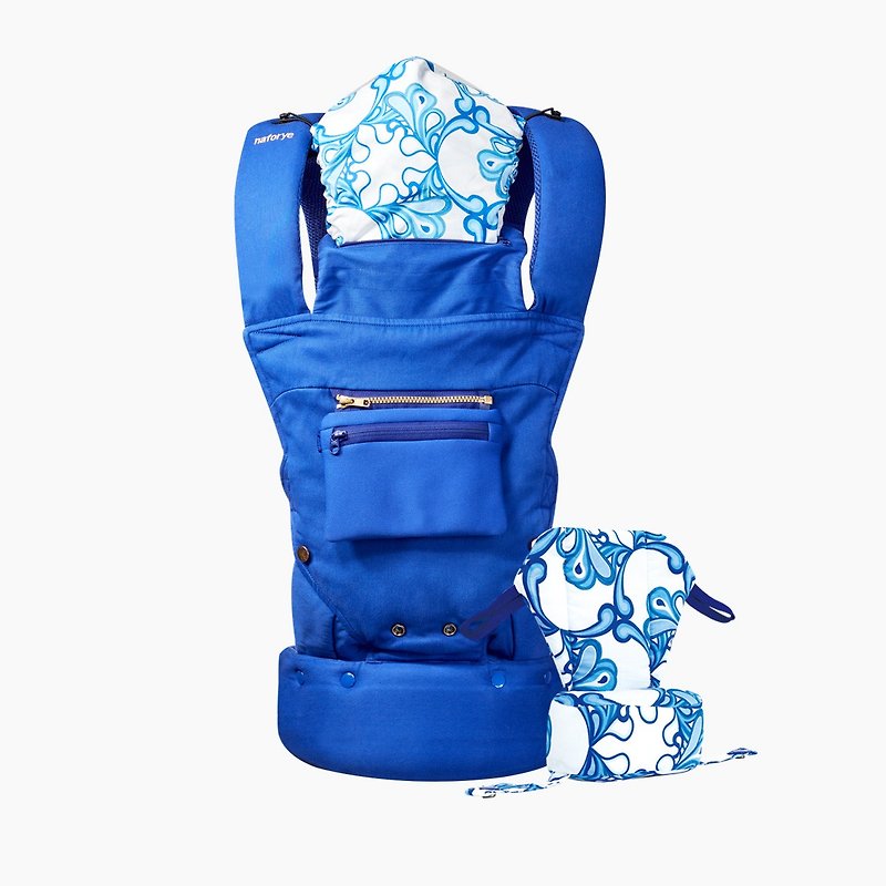 So-Flexible Baby carrier - Pacific Waves - Other - Cotton & Hemp Blue