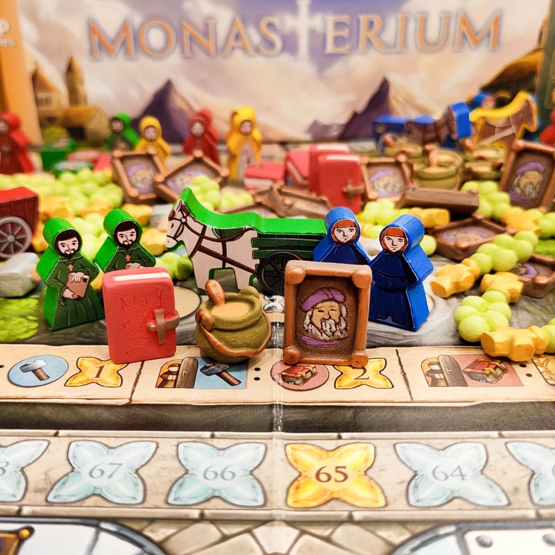 Deluxe Resource Tokens compatible with Monasterium board game - บอร์ดเกม - วัสดุอื่นๆ 