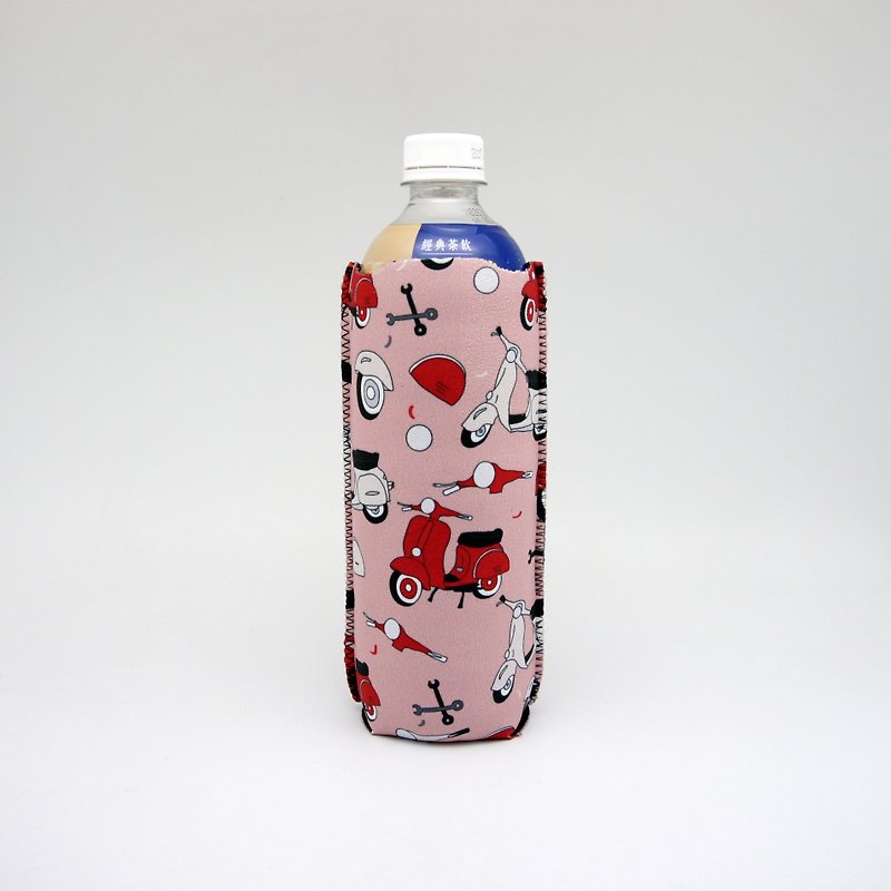 BLR Bottle Sleeve Ning [ Vespa Red ] - Beverage Holders & Bags - Polyester Red