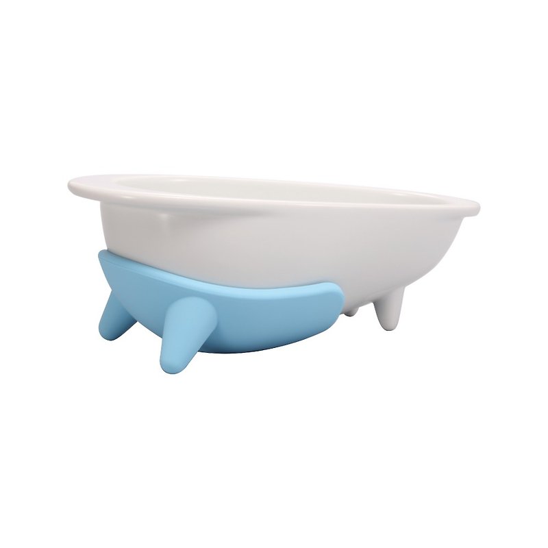 HARIO 長嘴犬薄荷藍專用磁碗/PTSC-LMIBU - 寵物碗/碗架/自動餵食器 - 陶 藍色