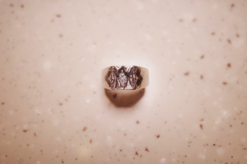 齒沫戒指 - 戒指 - 銀 