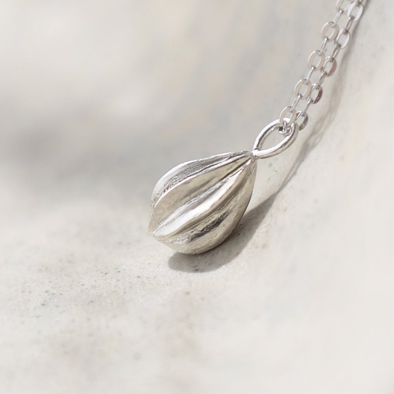 Seed Necklace - Necklaces - Sterling Silver Silver