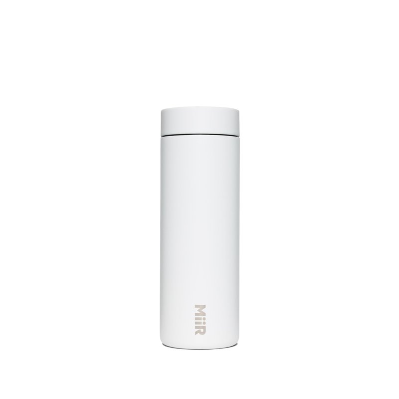 MiiR 保溫/保冰 防漏 360 環口蓋 旅行 隨身瓶 16oz/473ml 時尚白 - 保溫瓶/保溫杯 - 不鏽鋼 白色